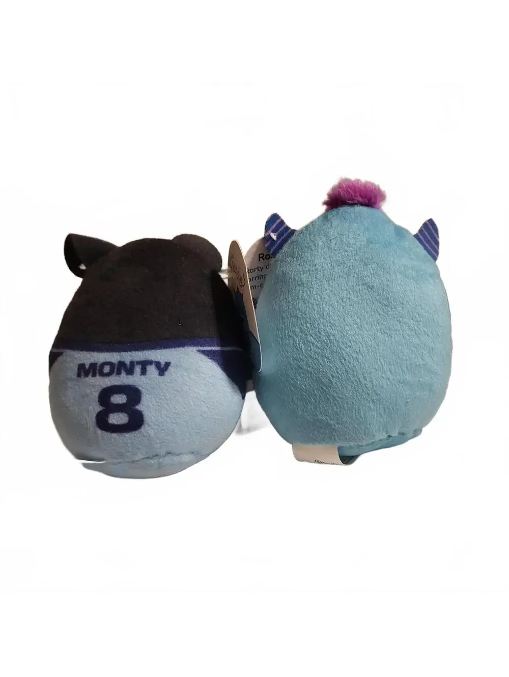 Set of 2 Squishmallows Plush Toys - Monty the Dog and Rorty the Monster - Soft,
